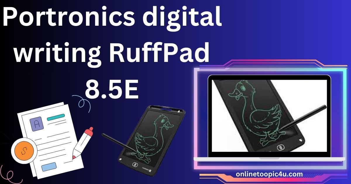Portronics digital writing RuffPad 8.5E