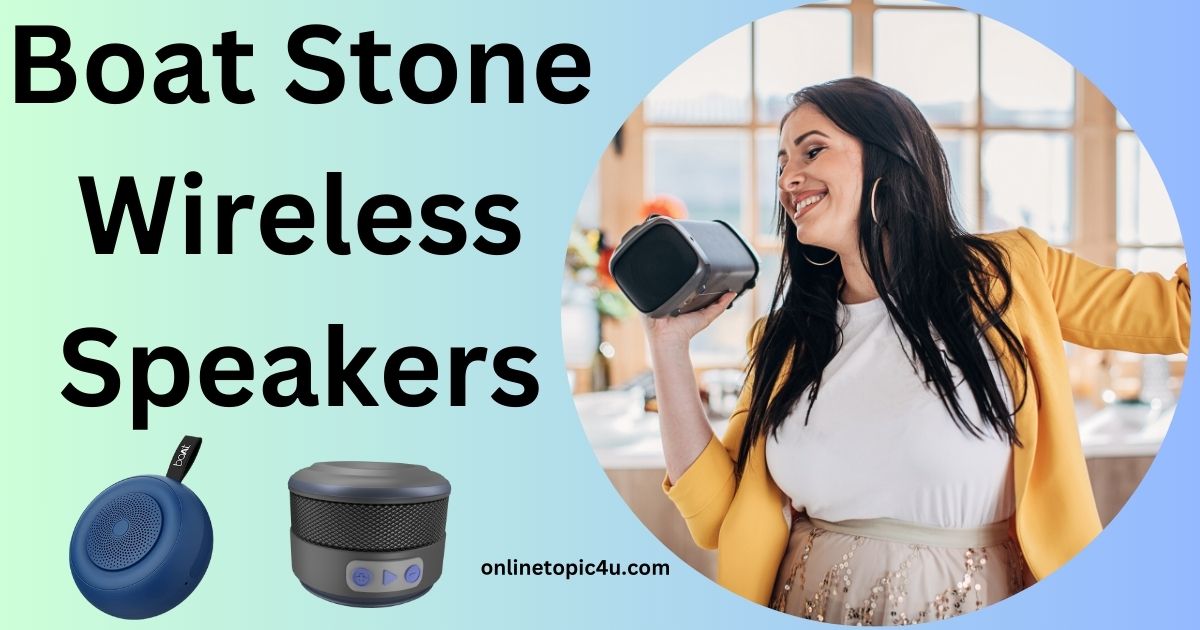 Boat Stone Wireless Speakers
