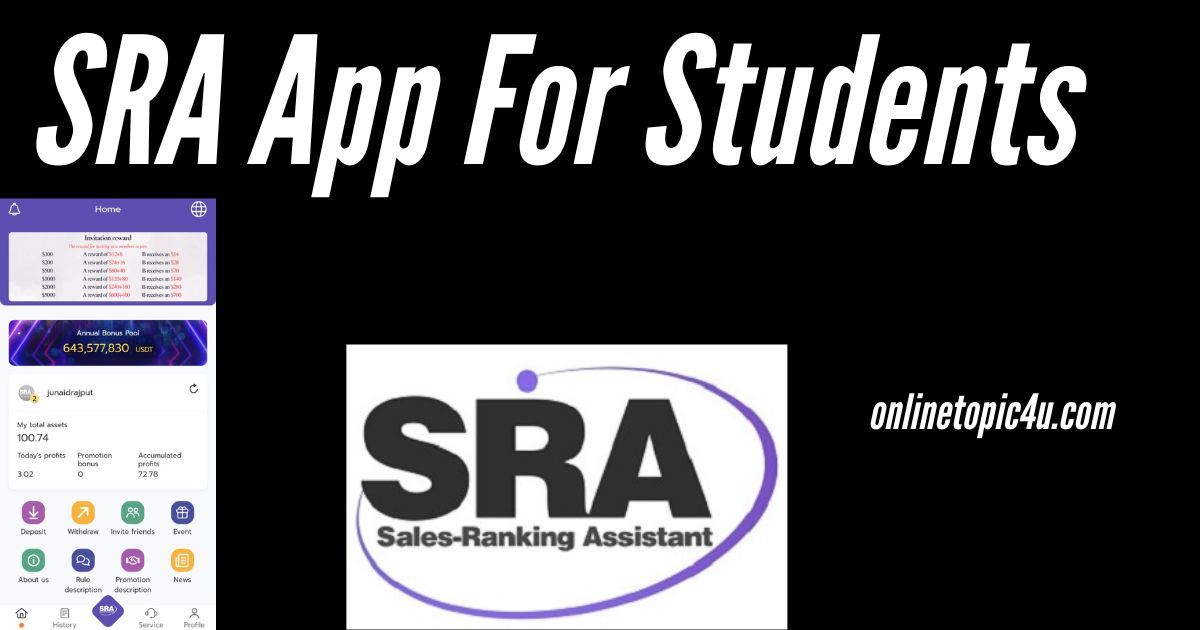 SRA App For Students